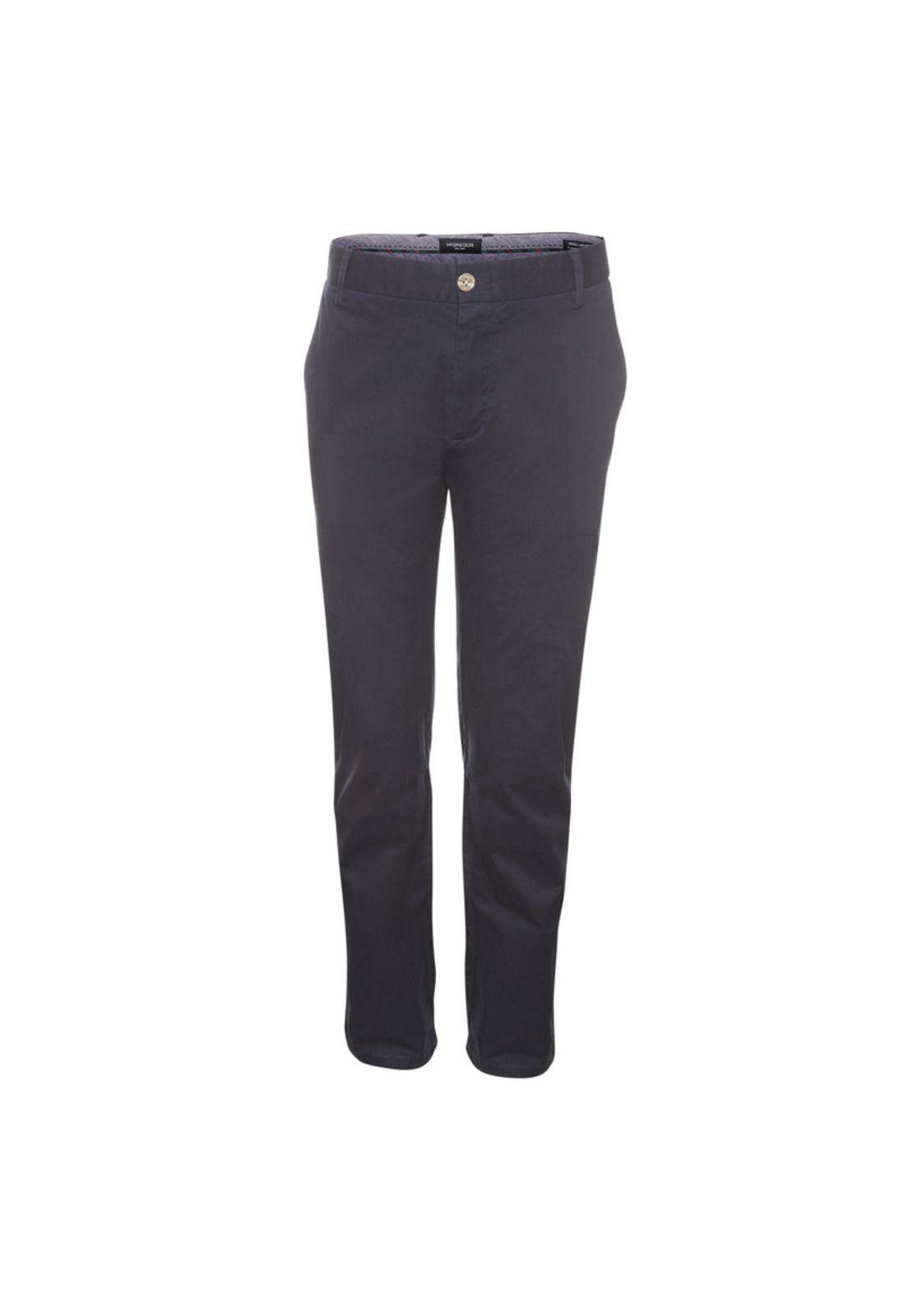 Pantalon Frente Plano De Vestir-0