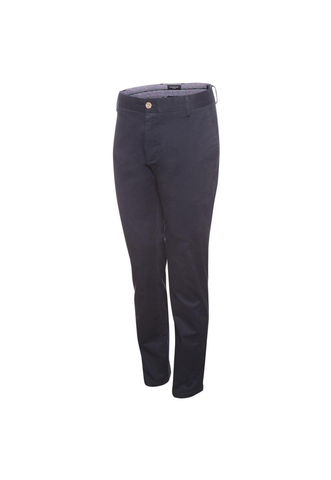 Pantalon Frente Plano De Vestir-1