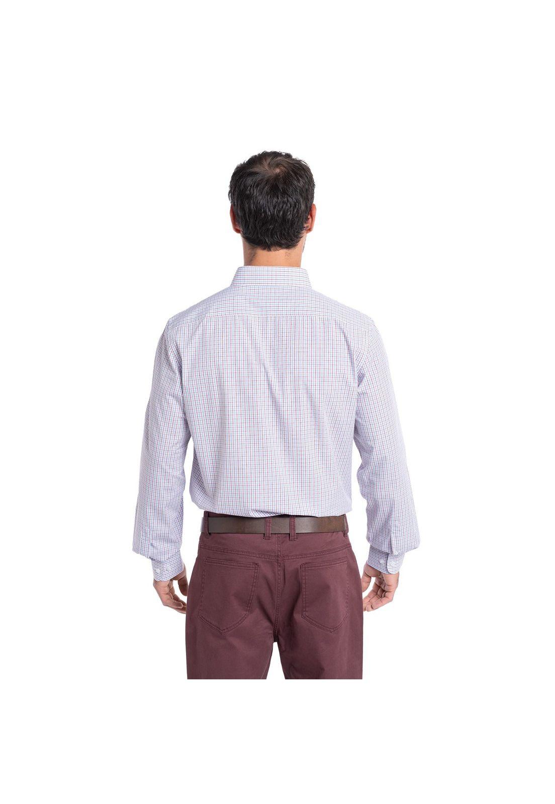 CAMISA MANGA LARGA TREVIRA CUADROS HOMBRE TOLEDO.-2