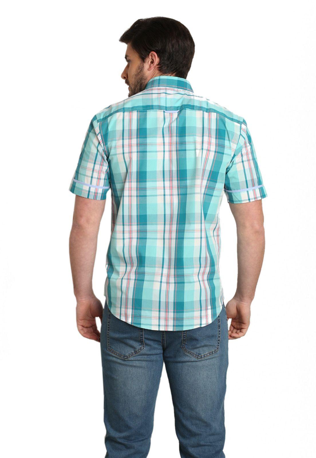Camisa Diseño Turquesa-2