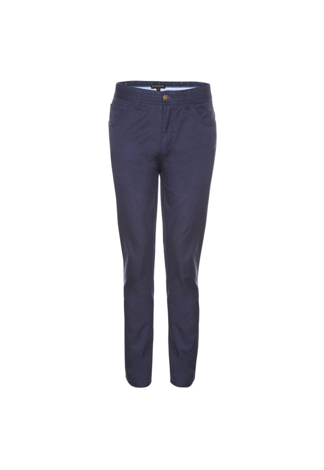 Pantalón Gabardina Spandex 5 Bolsillos-0