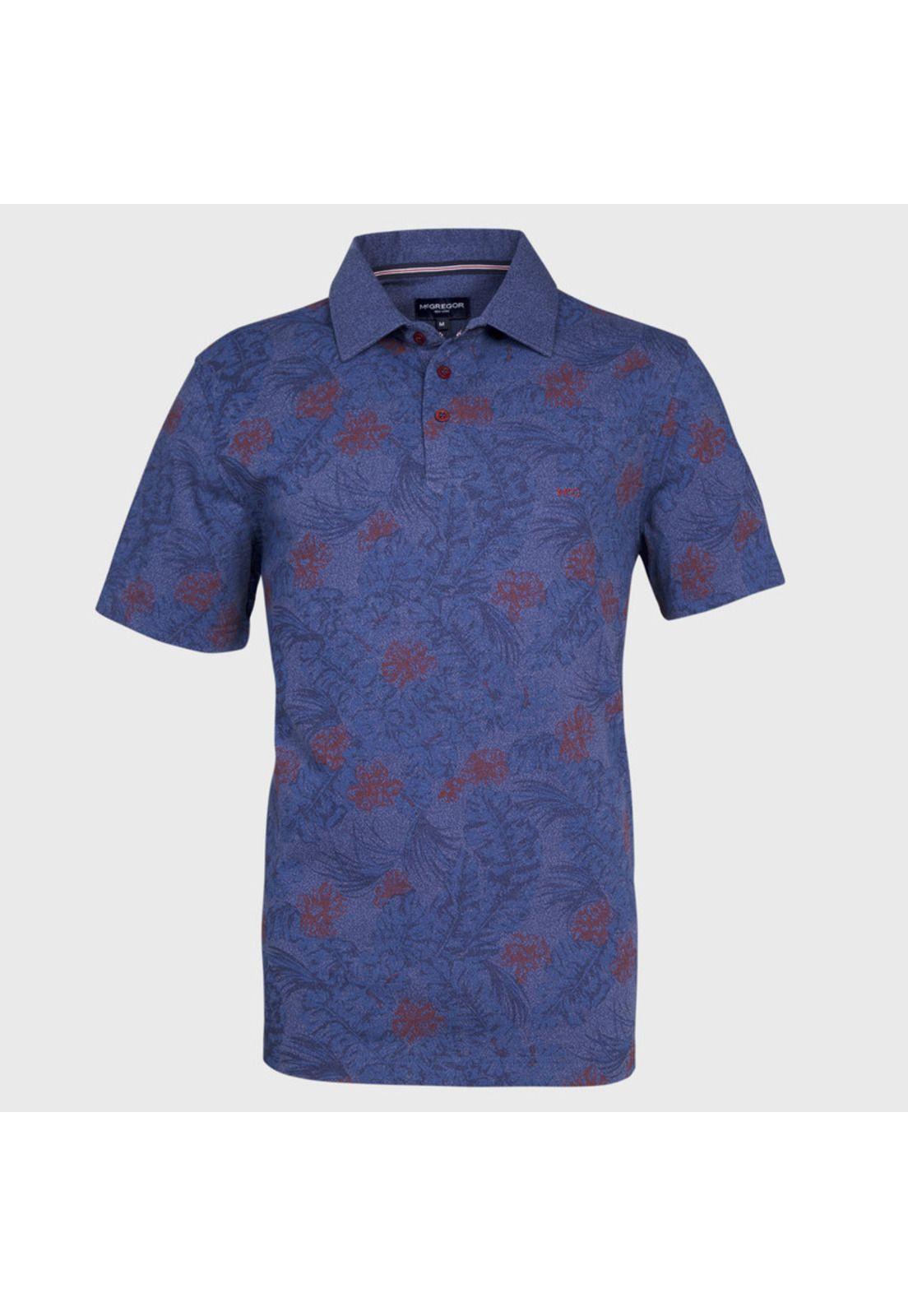 Polera Pique Estampada MC-0