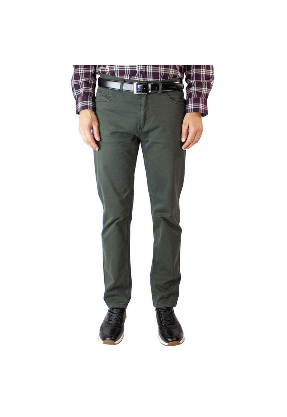Pantalon Gabardina 5 Bolsillos, Sport Perfect Fit-1