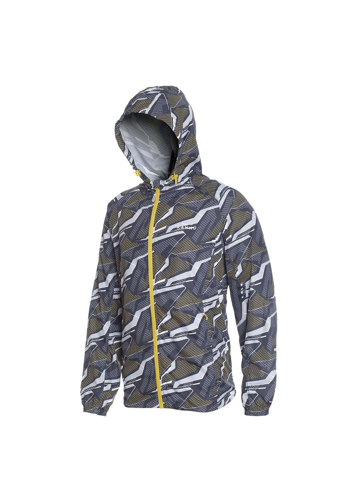 Cortaviento Banano Hombre Gris oscuro-4