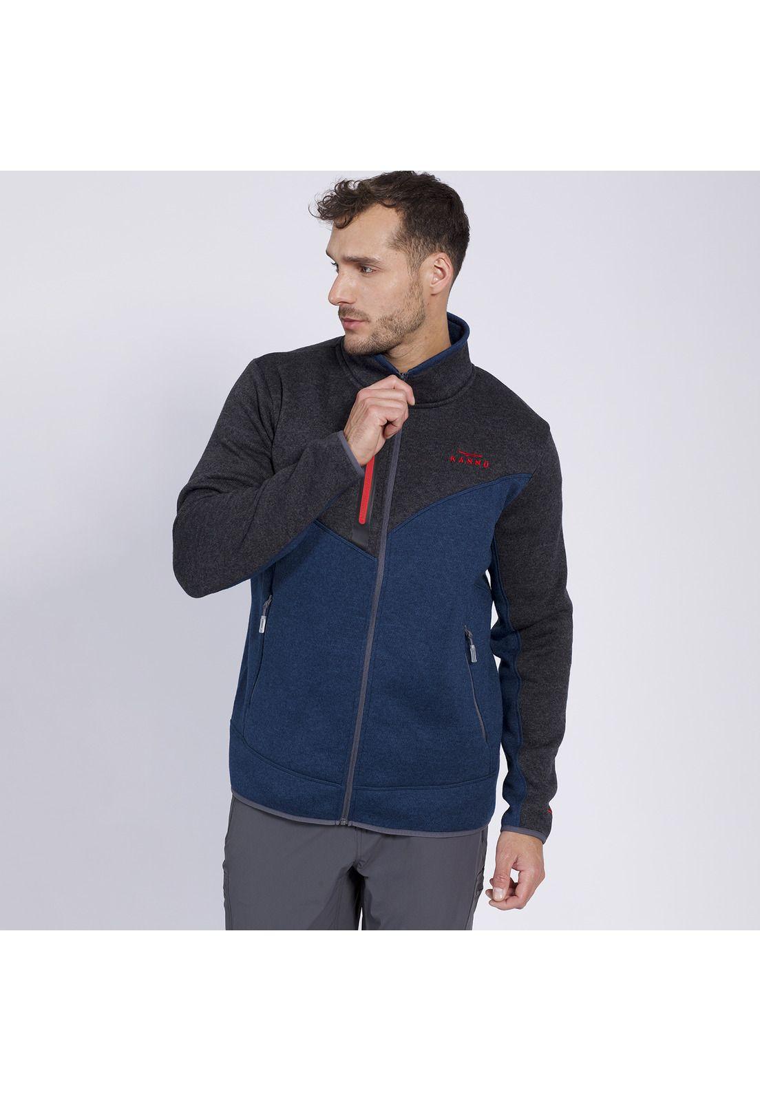 Polar Warm Nature Knitted Hombre Gris-1