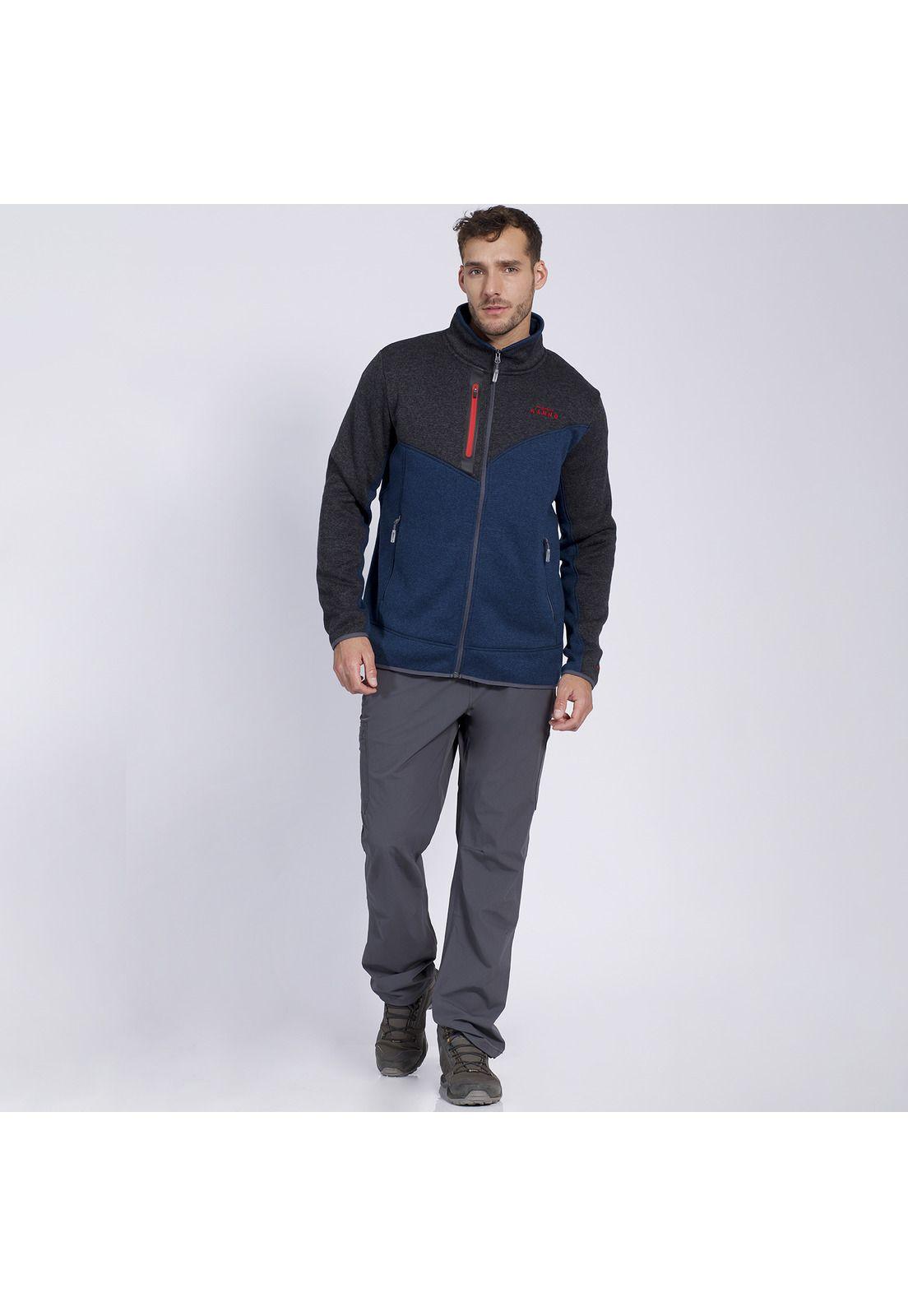 Polar Warm Nature Knitted Hombre Gris-2