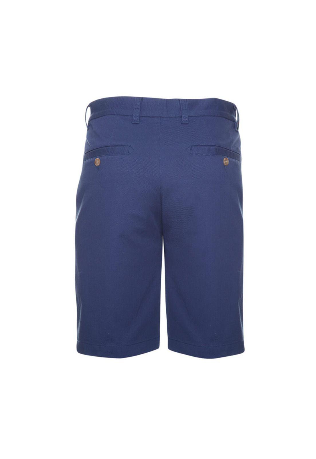 Bermuda Comfort Tech Frente Plano Texturizada-2