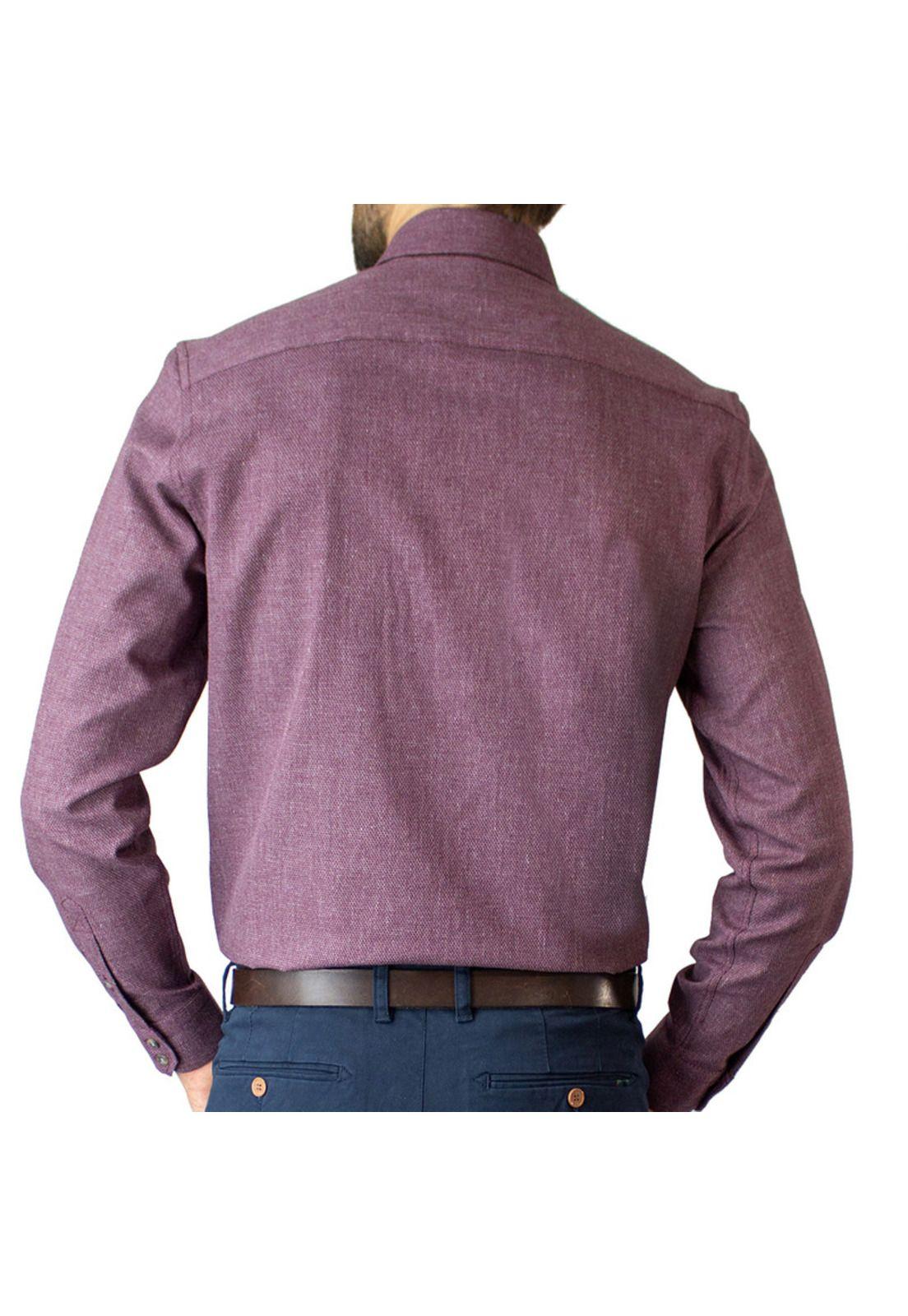 Camisa Jacquard Slim Fit-2