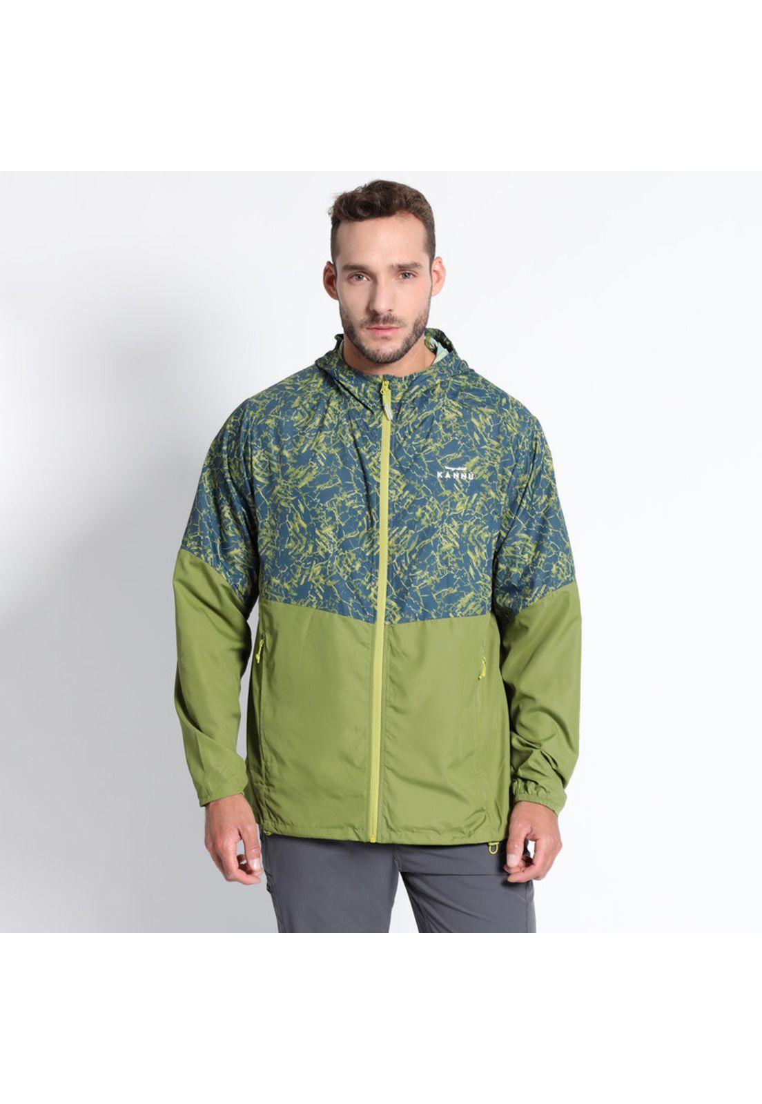 Cortaviento Banano Empacable Hombre-0
