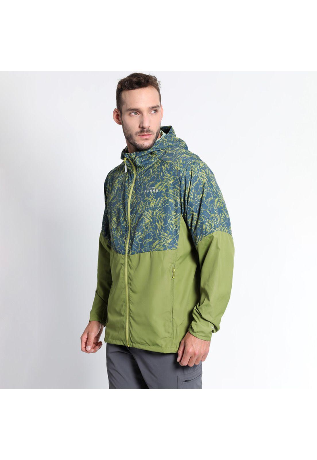 Cortaviento Banano Empacable Hombre-1