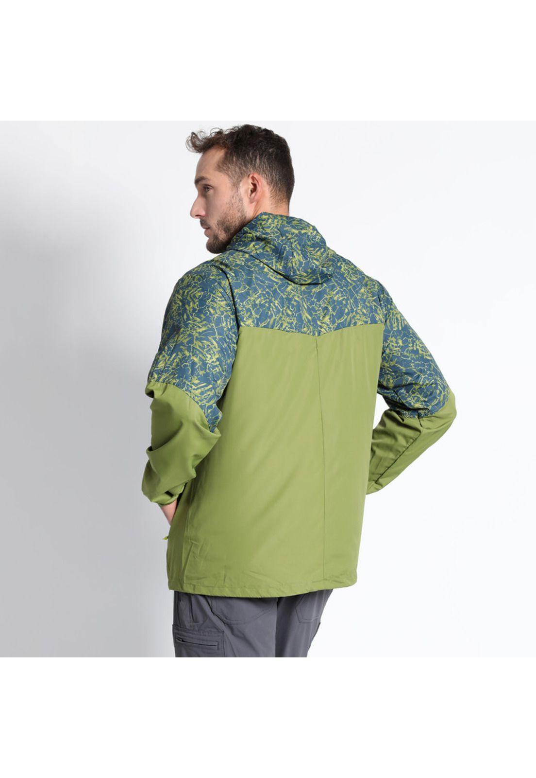 Cortaviento Banano Empacable Hombre-2