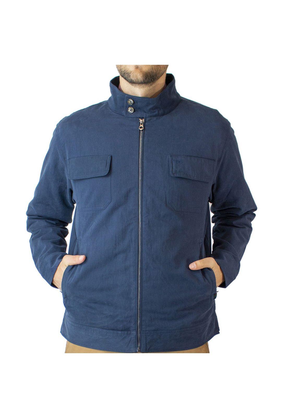 Casaca Sport Gabardina Bolsillo Parche-1
