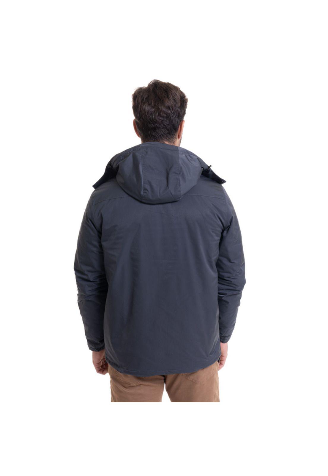 Parka Con Capucha Pizarra-1