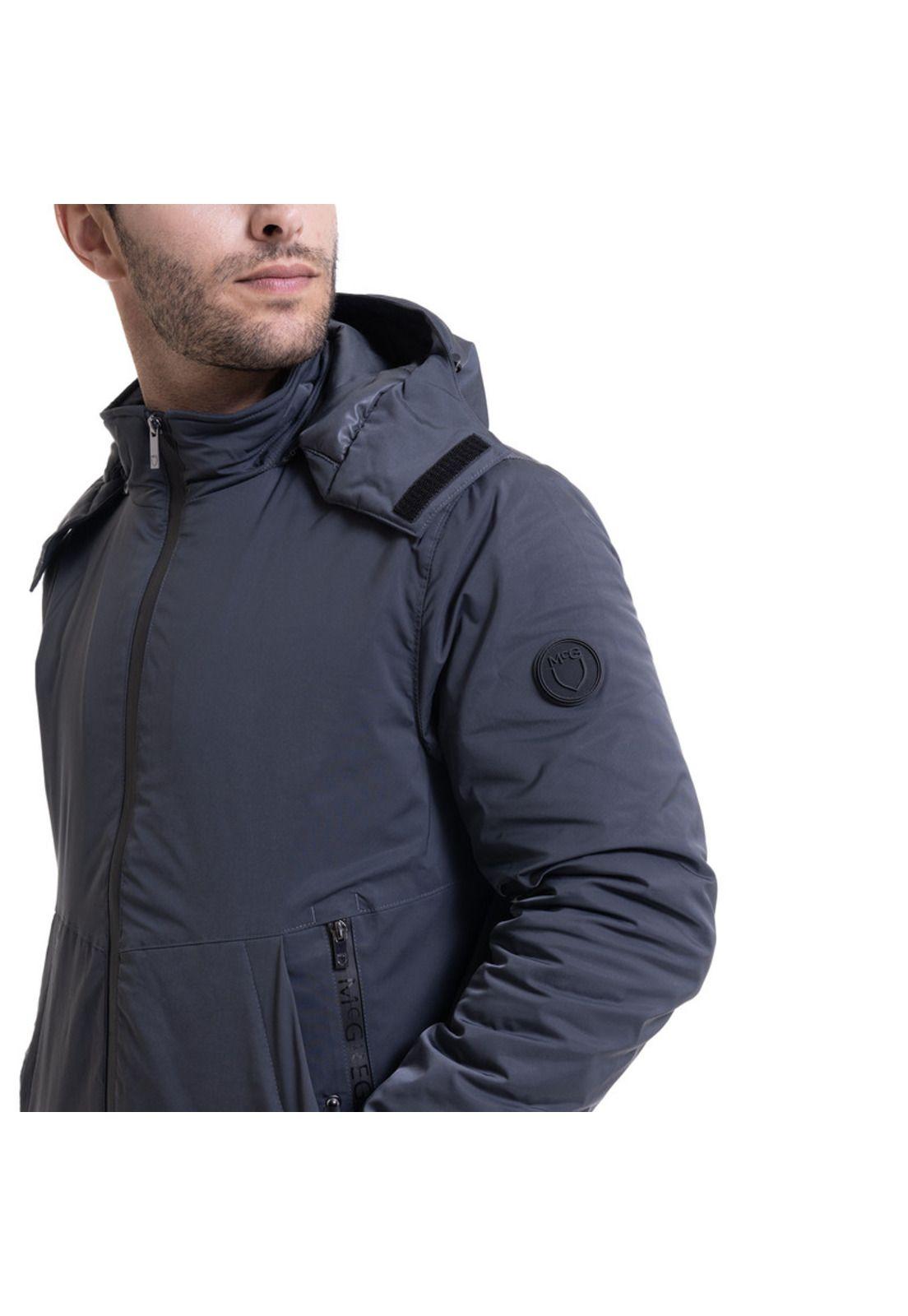 Parka Con Capucha Pizarra-3