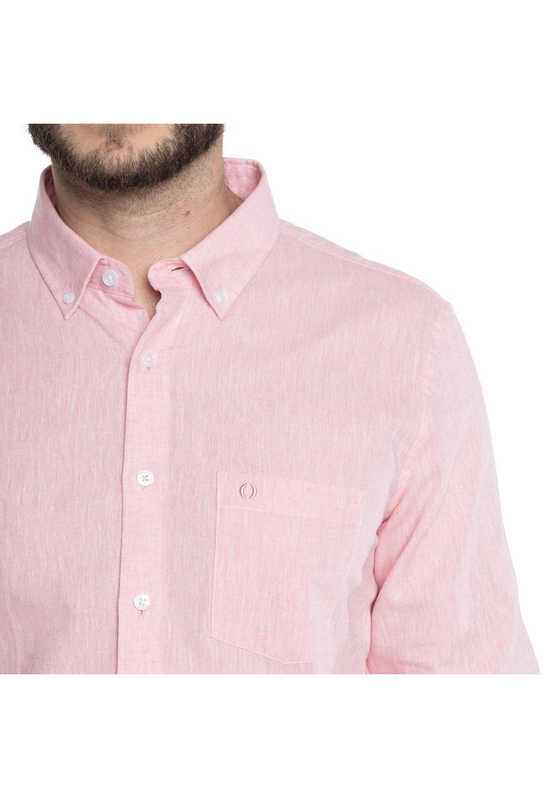 CAMISA HOMBRE CASUAL MANGA LARGA LINO BOLONIA-6