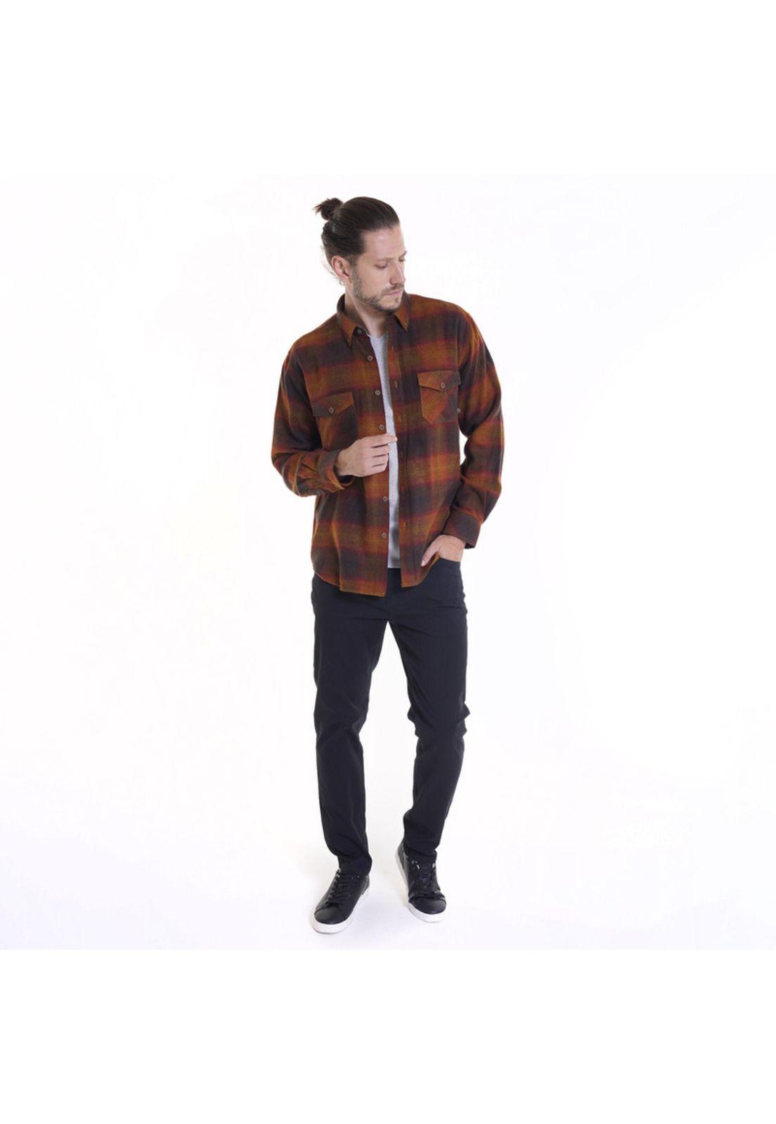 Pantalón 5 Bolsillos Spandex Negro-2