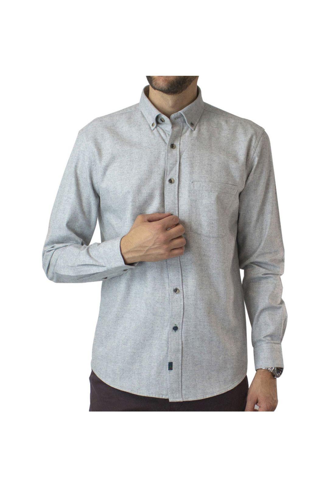 Camisa Villela Melange Regular Fit-1