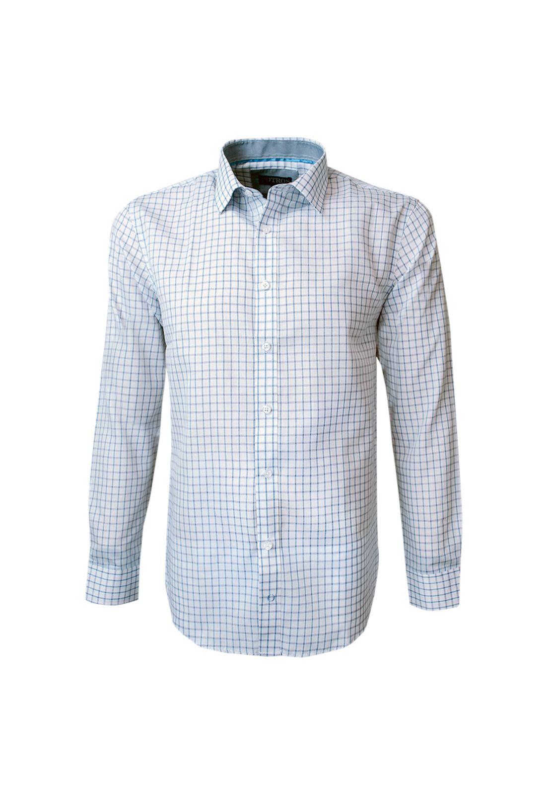 Camisa Fantasía Jacquard Slim Fit-0