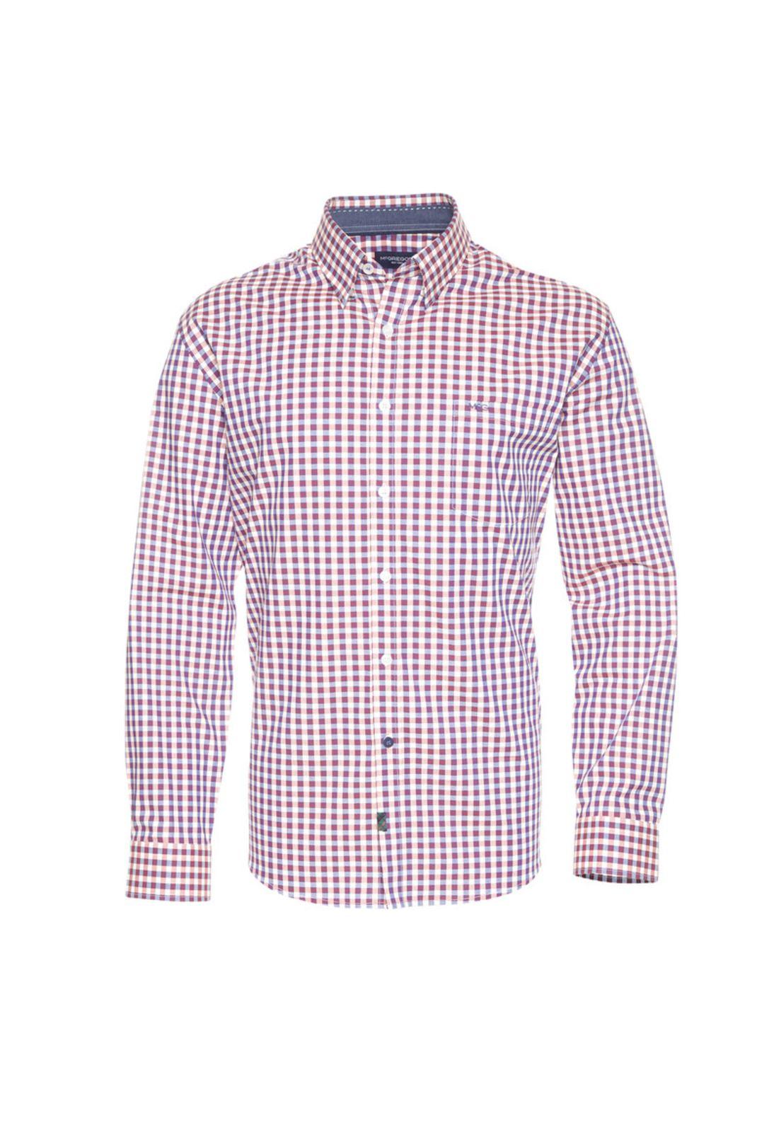 Camisa Comfort Tech Cuadros-0