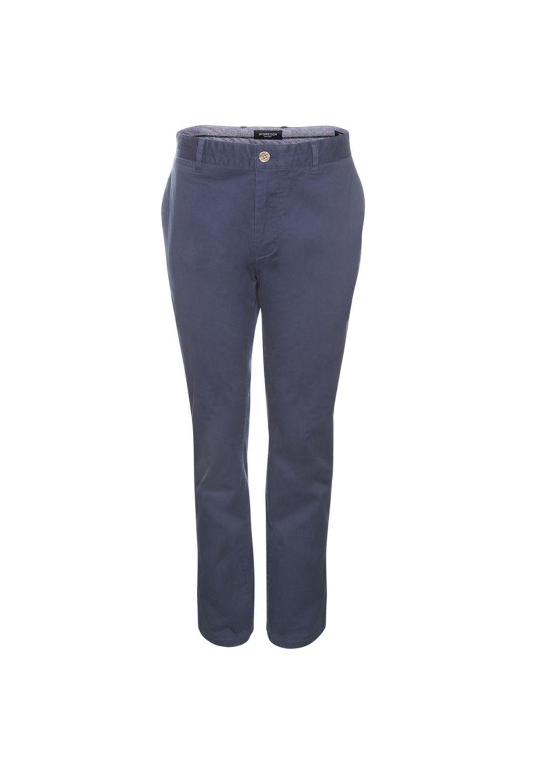 Pantalon Frente Plano De Vestir-0