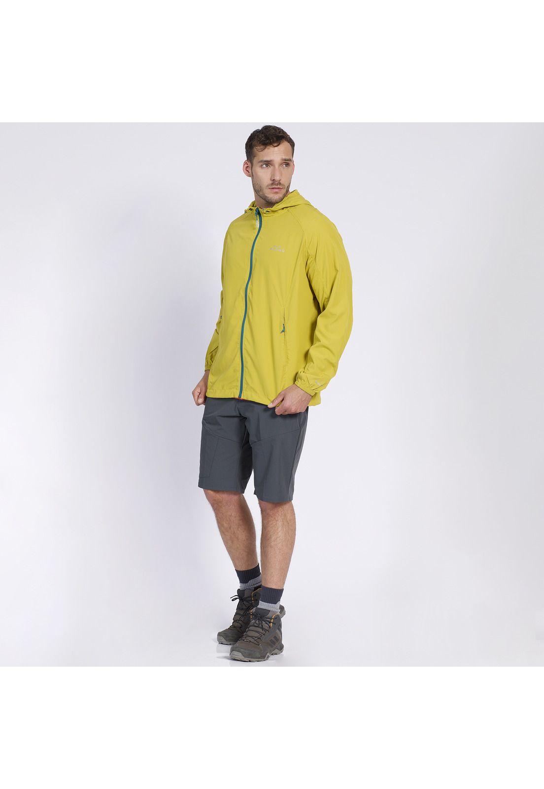 Cortaviento Active Wind Hombre Mostaza-2