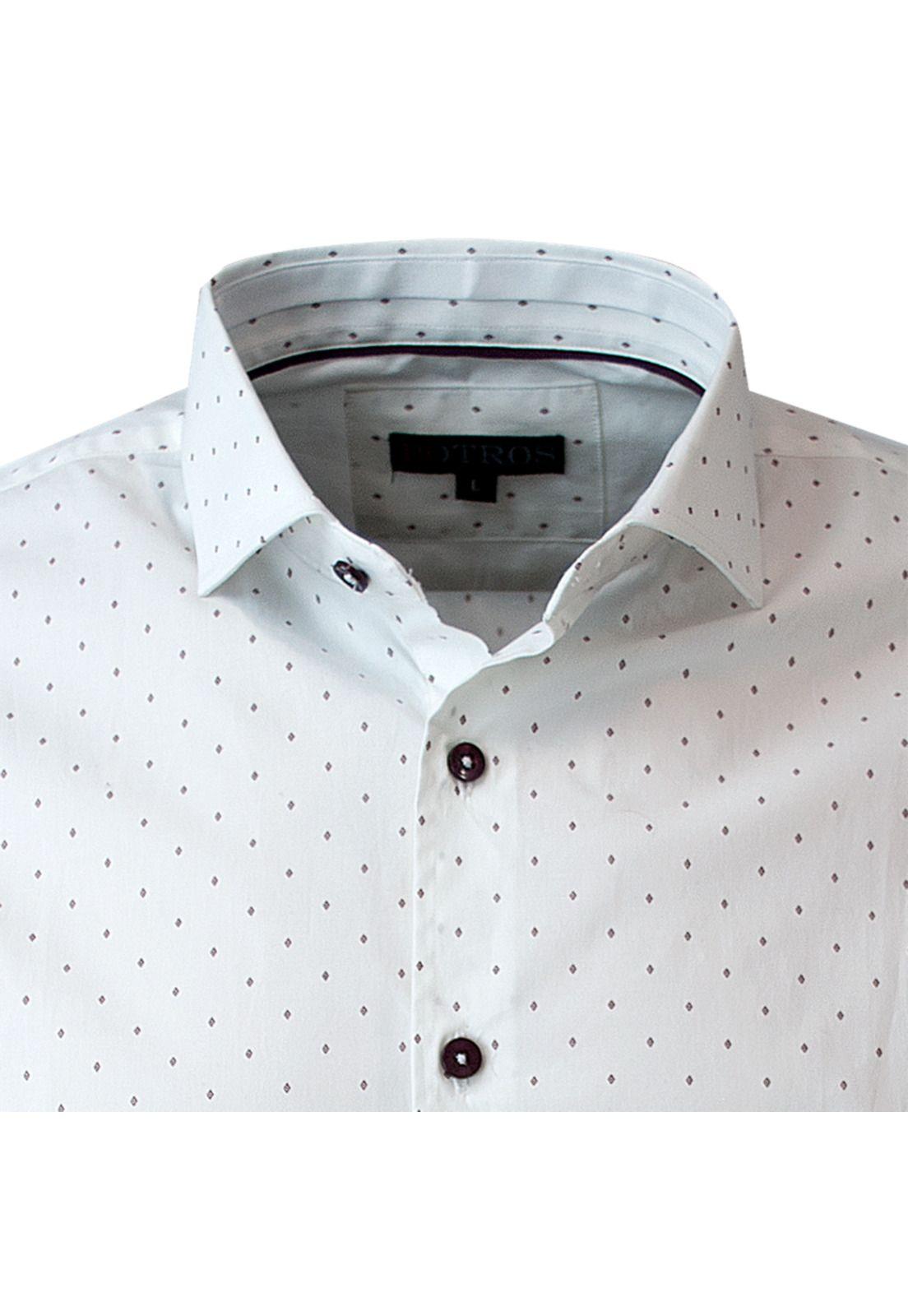 Camisa Estampada Spandex Ultra Slim-3