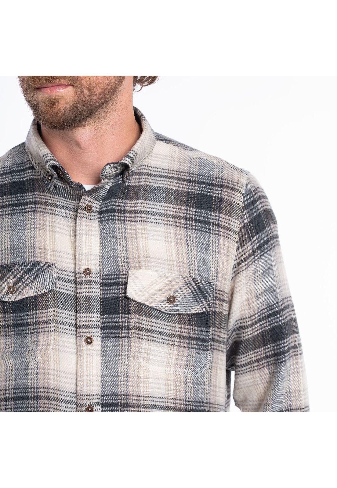 CAMISA MANGA LARGA LEÑADORA CUADROS HOMBRE ASTURIAS.-3