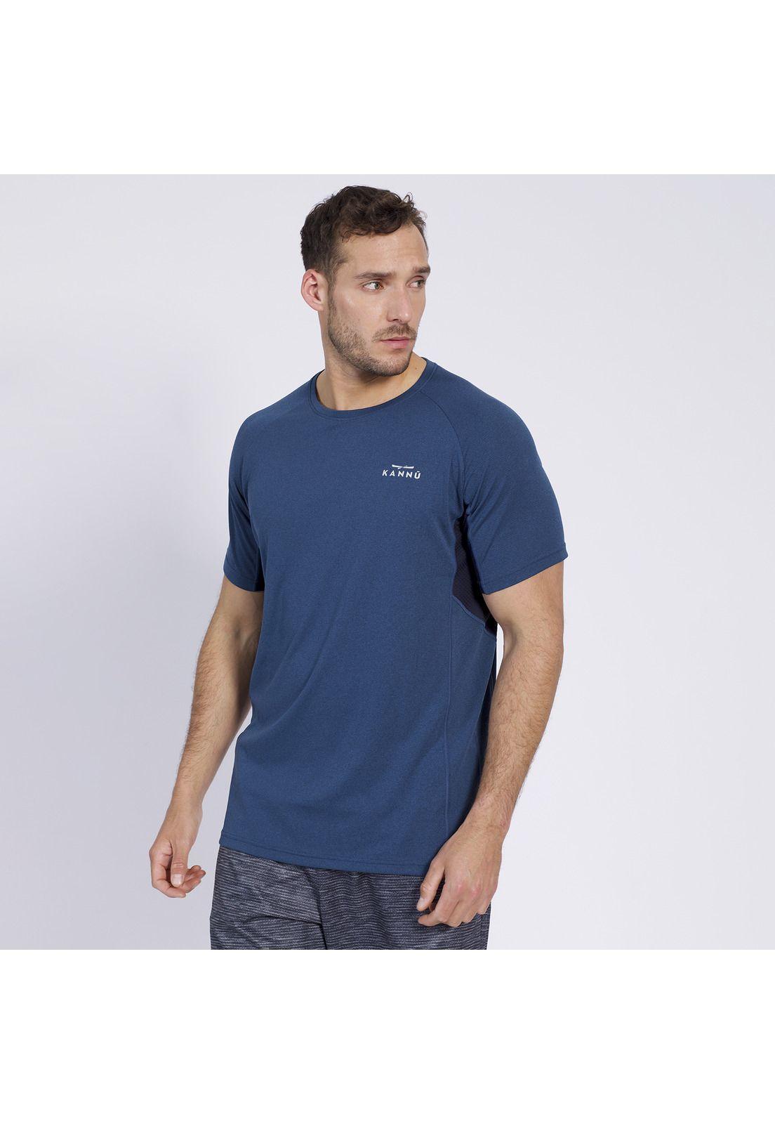 Polera Hombre Sport Azul marino-0