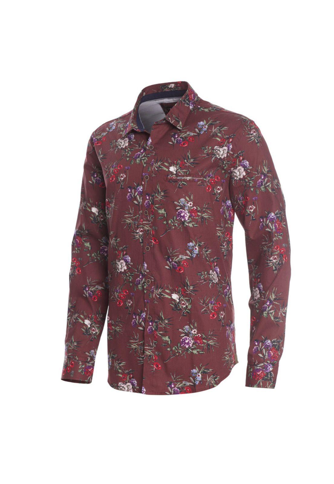 Camisa Estampada Flores-1