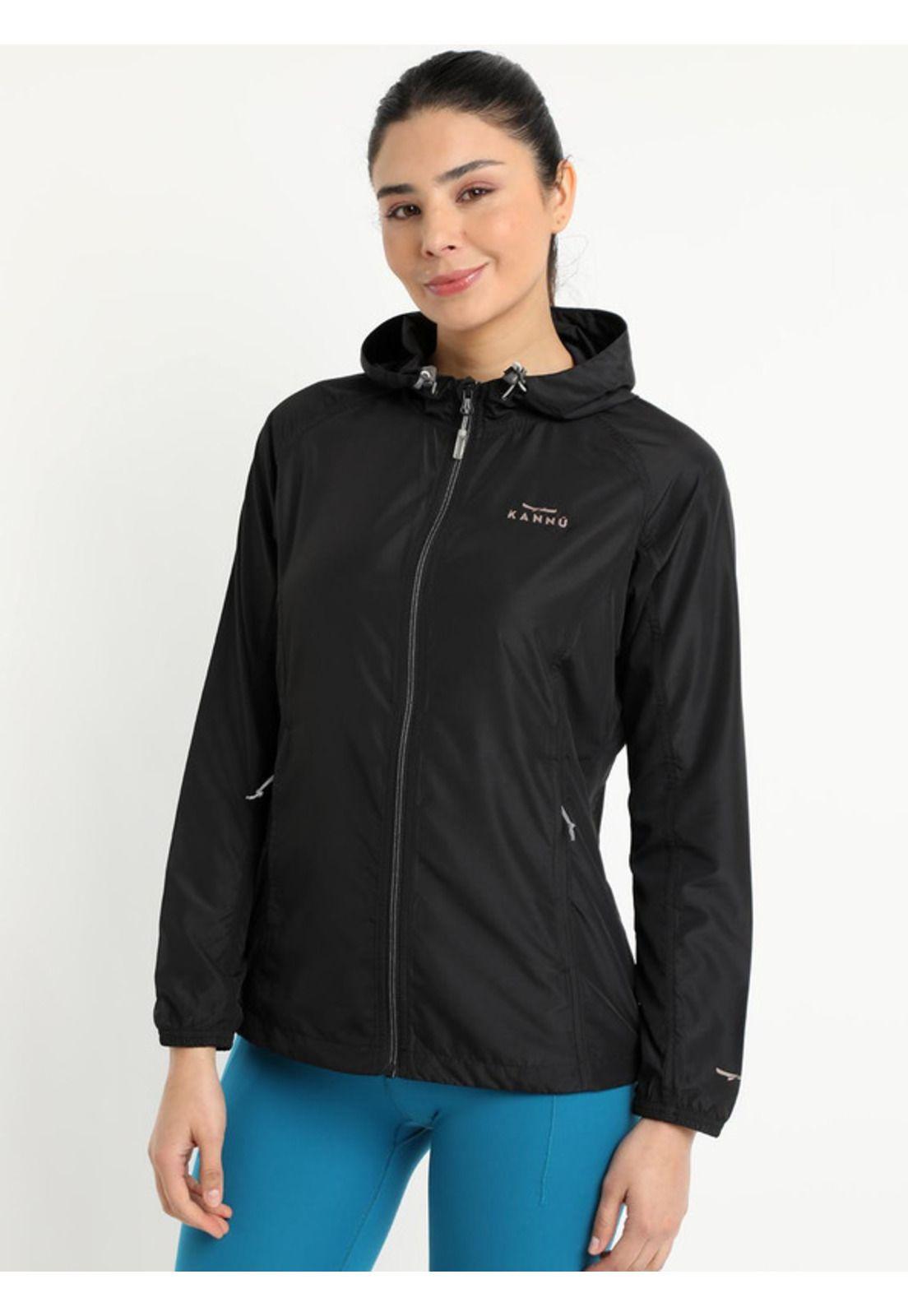 Cortaviento Active Wind Mujer Negro-0
