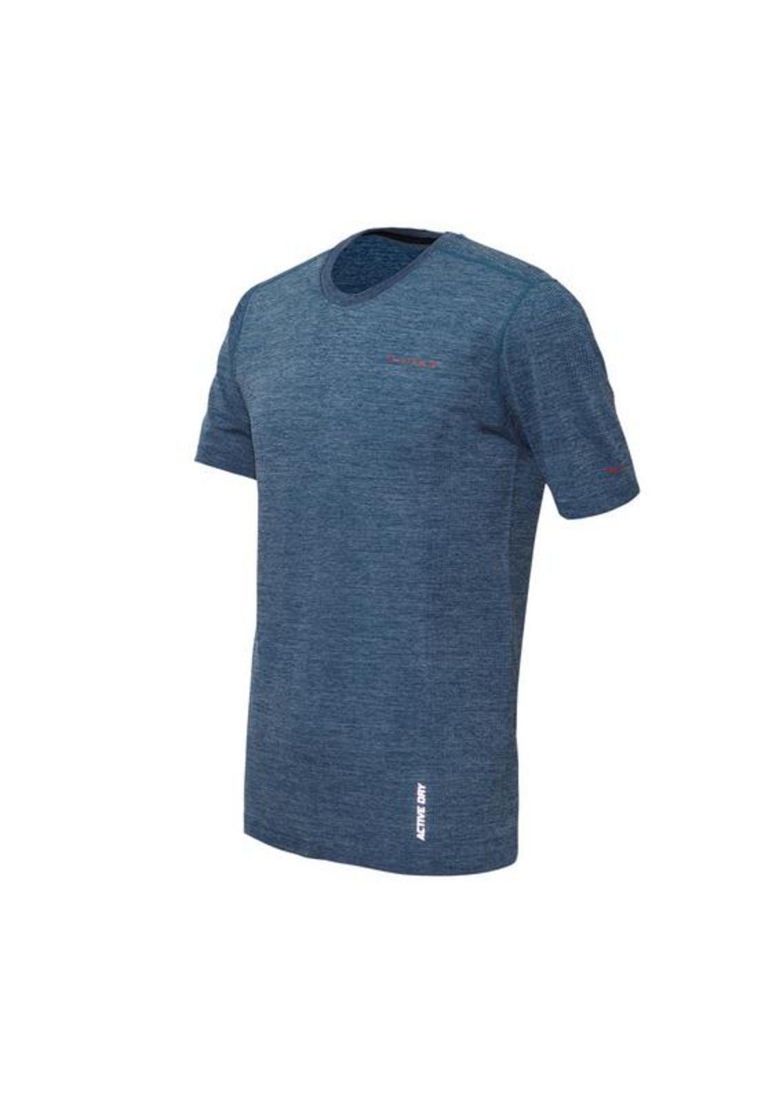 Polera Active Dry M/C Hombre Azul-1