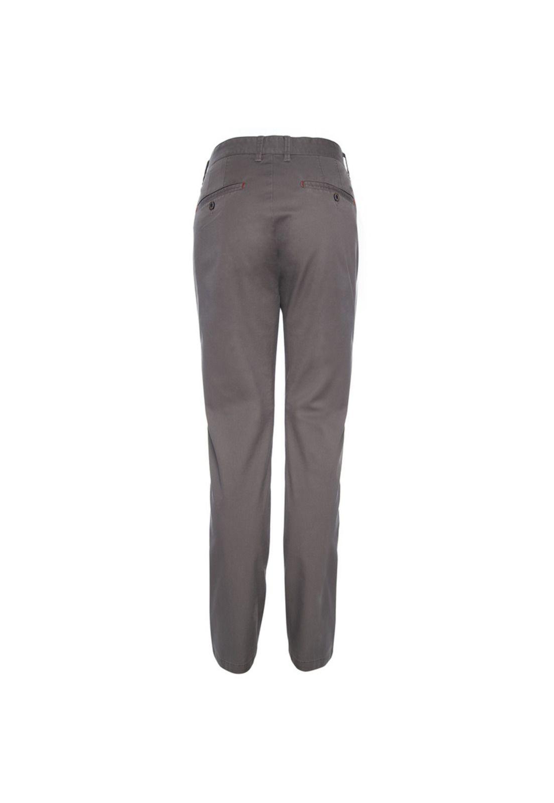 Pantalón Gabardina Spandex Frente Plano Slim Fit-2