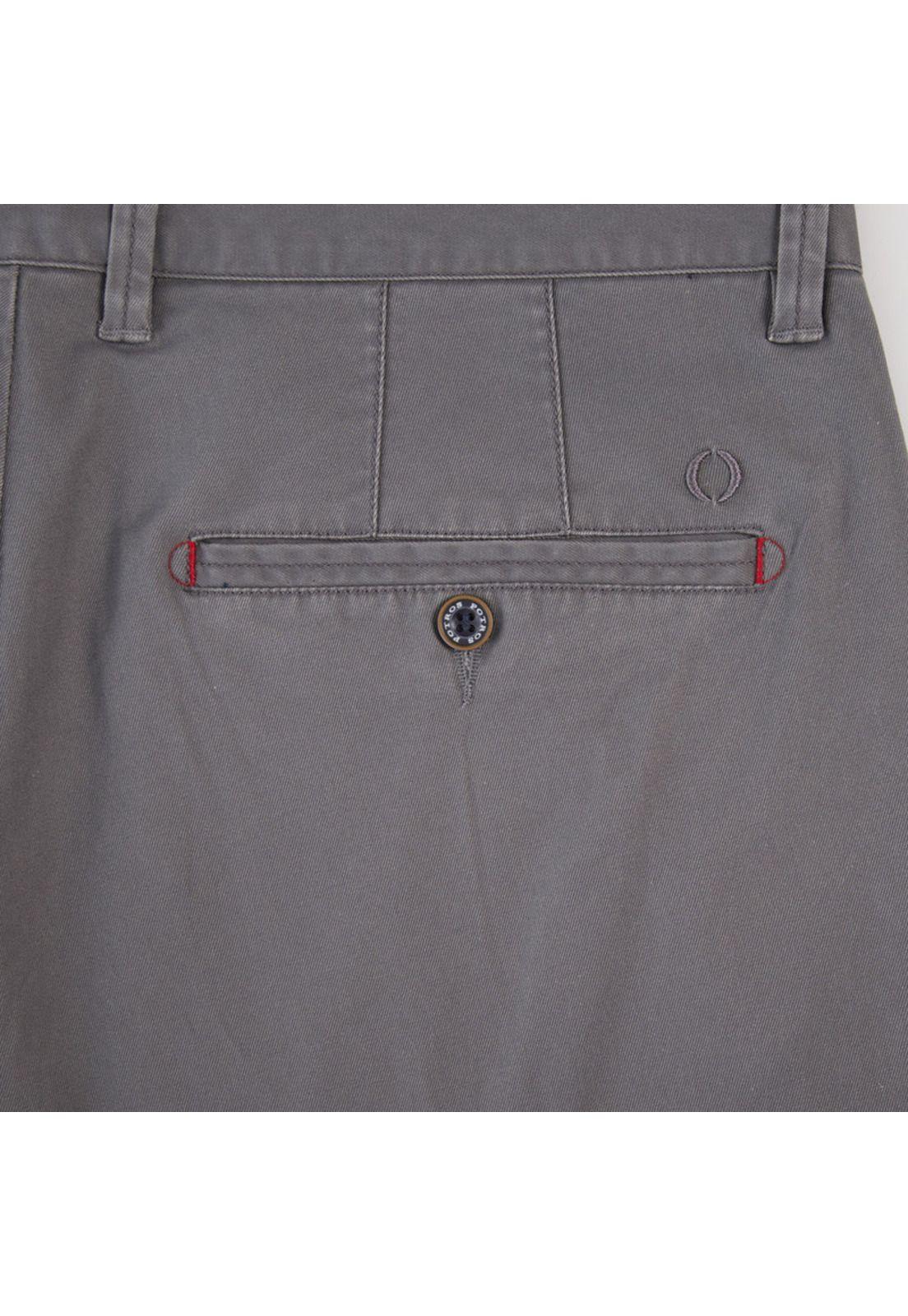Pantalón Gabardina Spandex Frente Plano Slim Fit-3