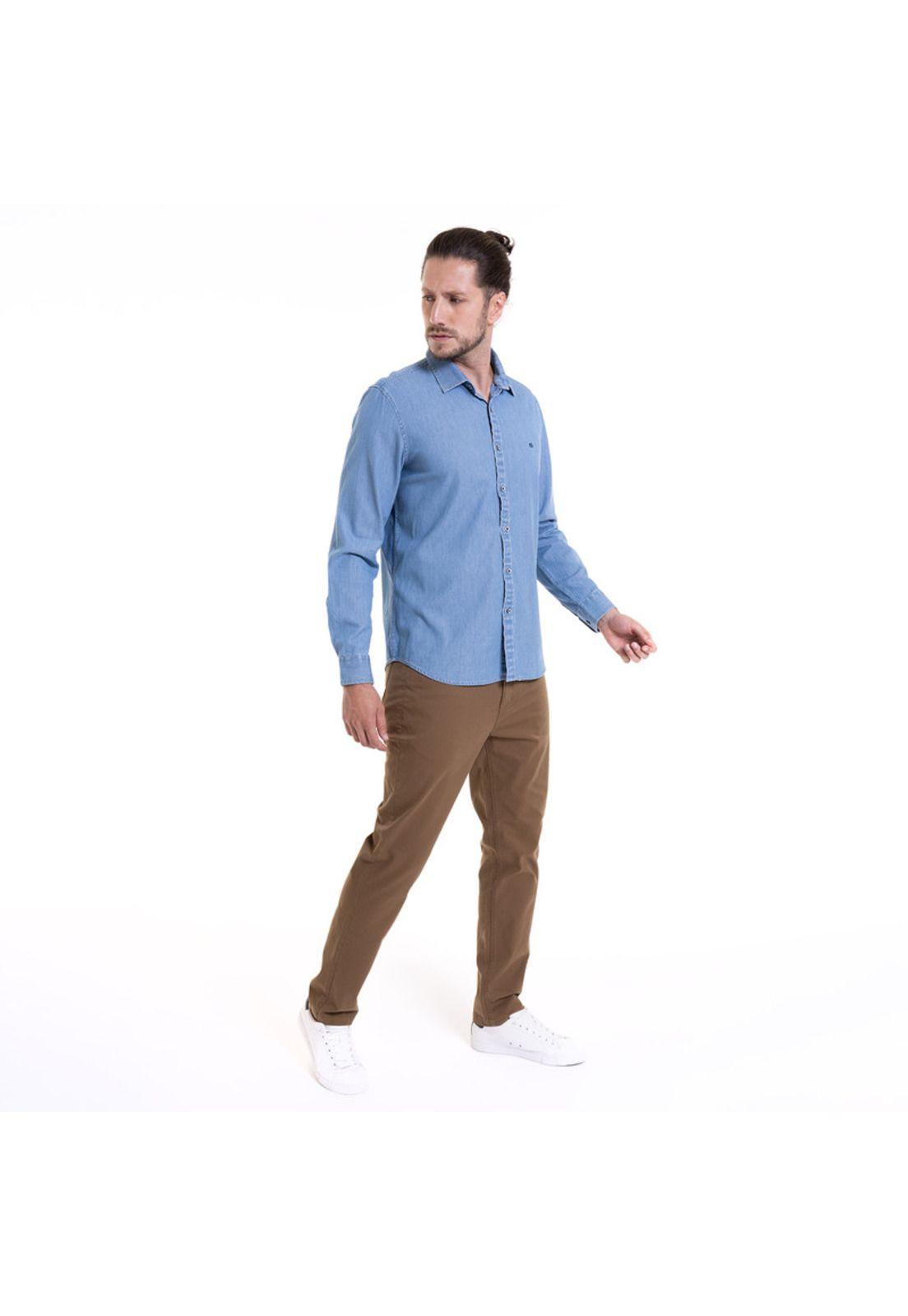 Camisa Look Denim Celeste-2