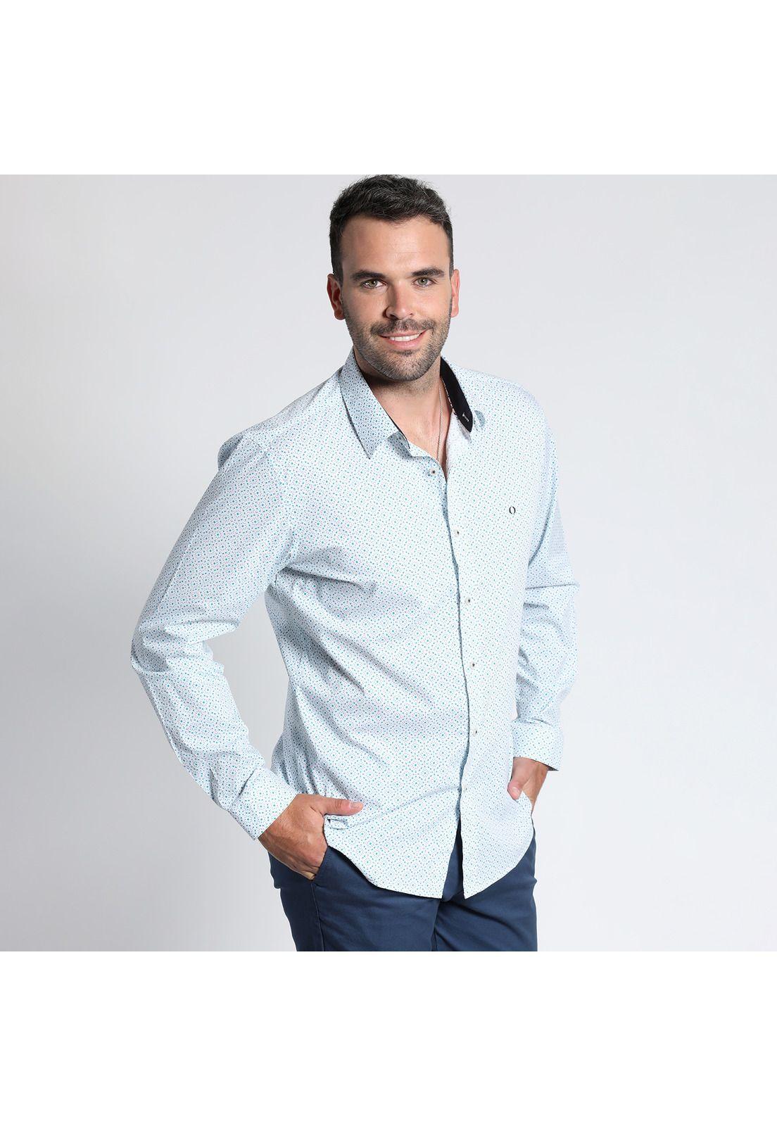 CAMISA TREVIRA ESTAMPADA SPANDEX-1