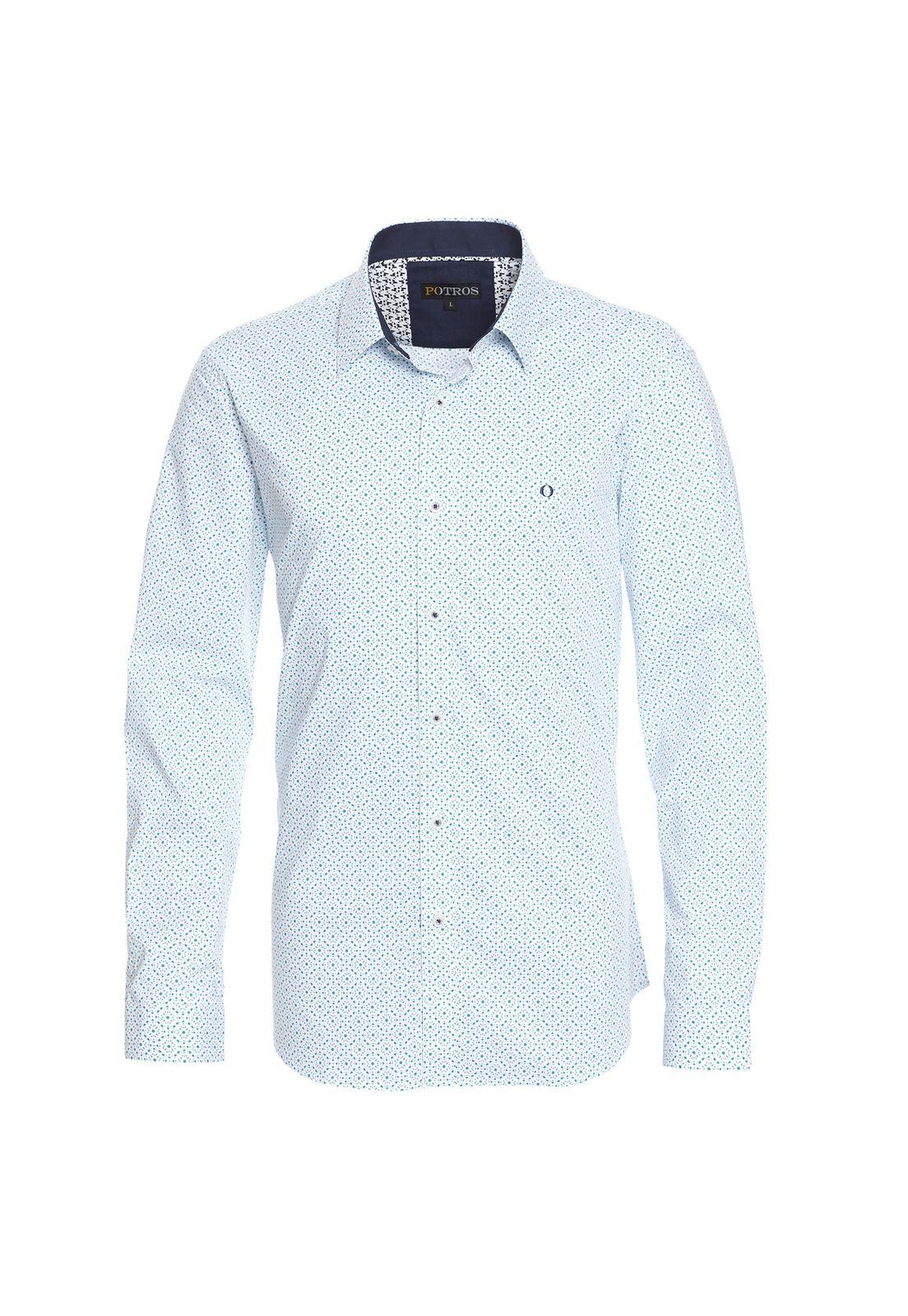 CAMISA TREVIRA ESTAMPADA SPANDEX-3