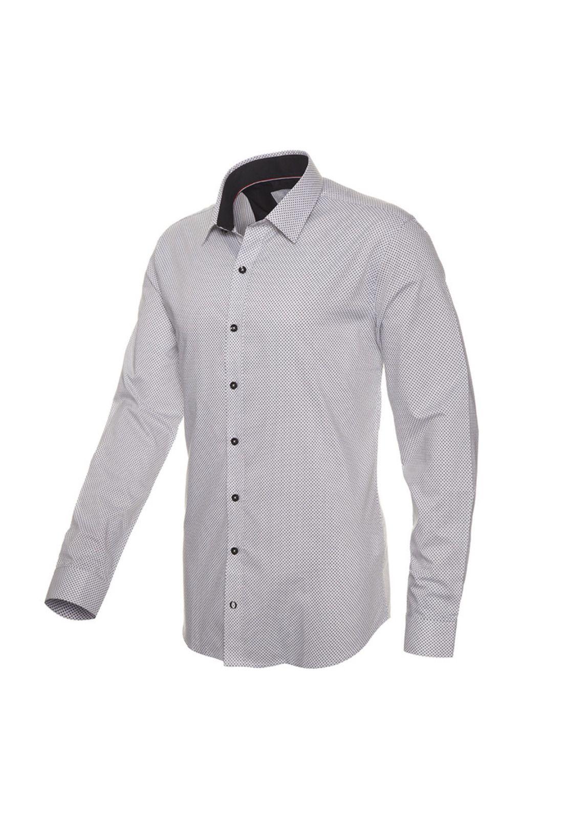 Camisa Trevira Estampada Spandex-1