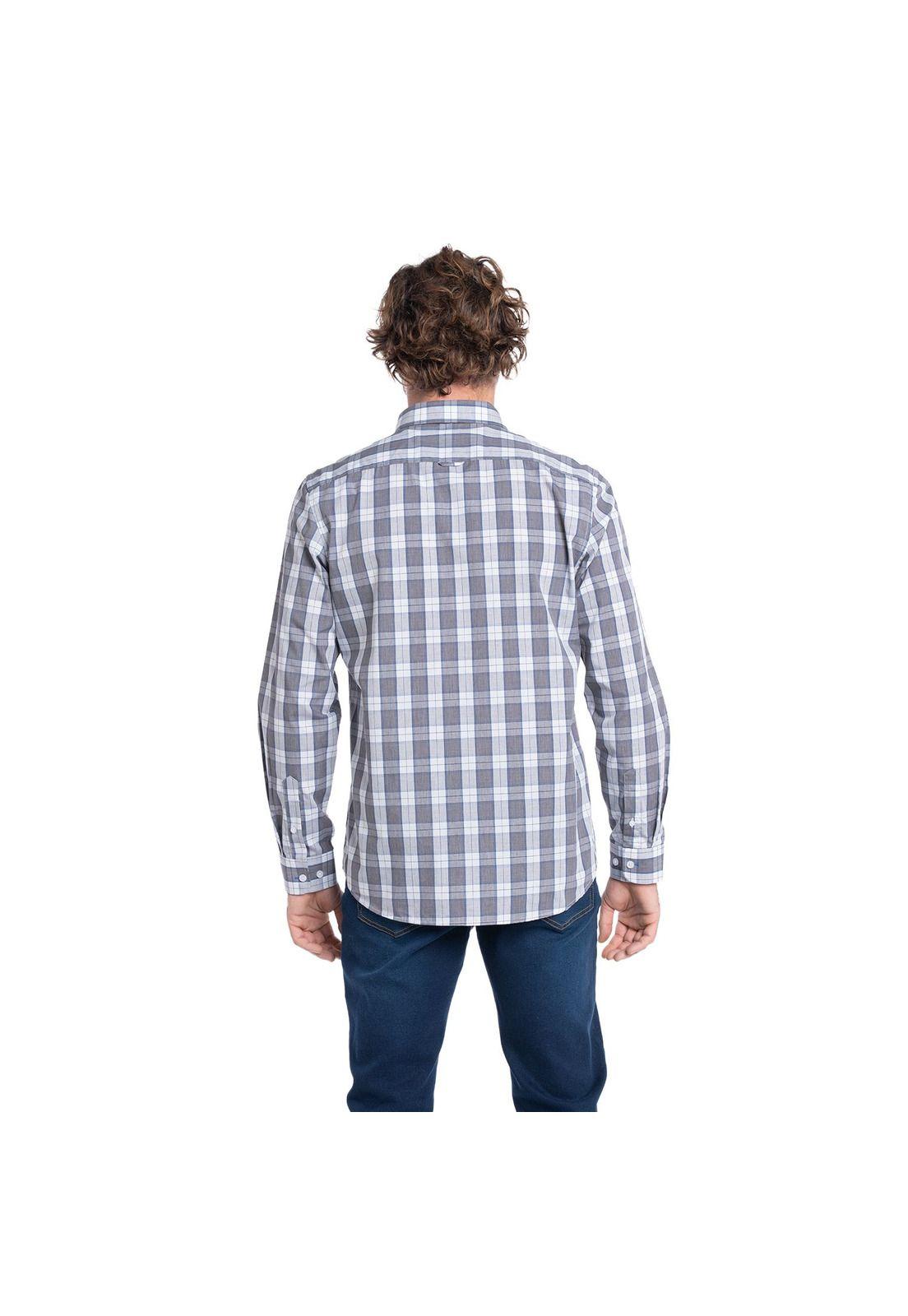 CAMISA MANGA LARGA TREVIRA CUADROS HOMBRE ALMERIA.-2