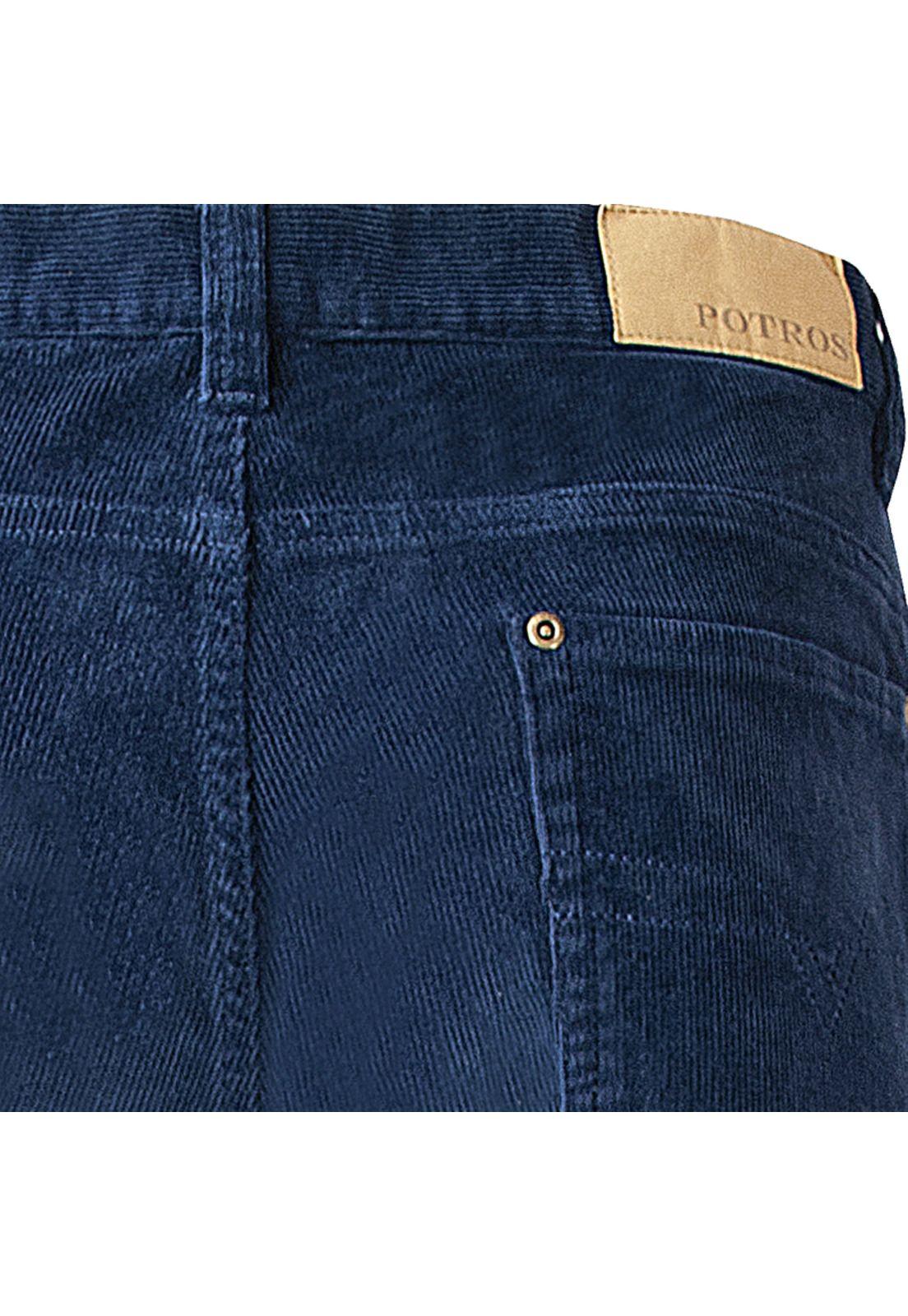 Pantalón Cotelé Spandex Regular Fit-4