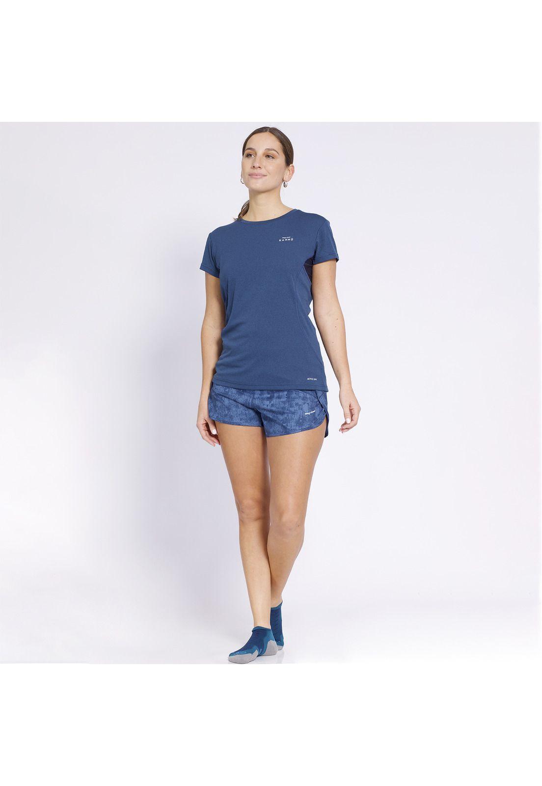 Polera Action Active Dry Mujer Azul marino-2