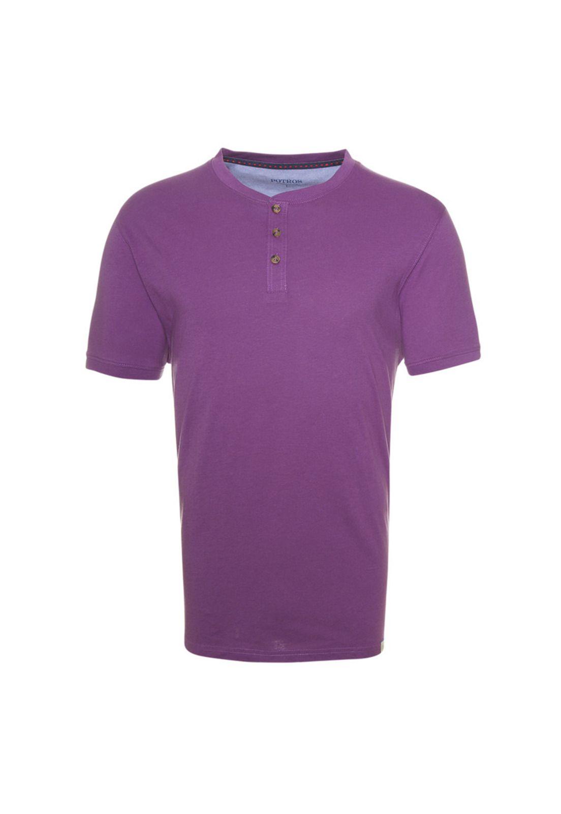 Polera Jersey Botónes En Cuello-0