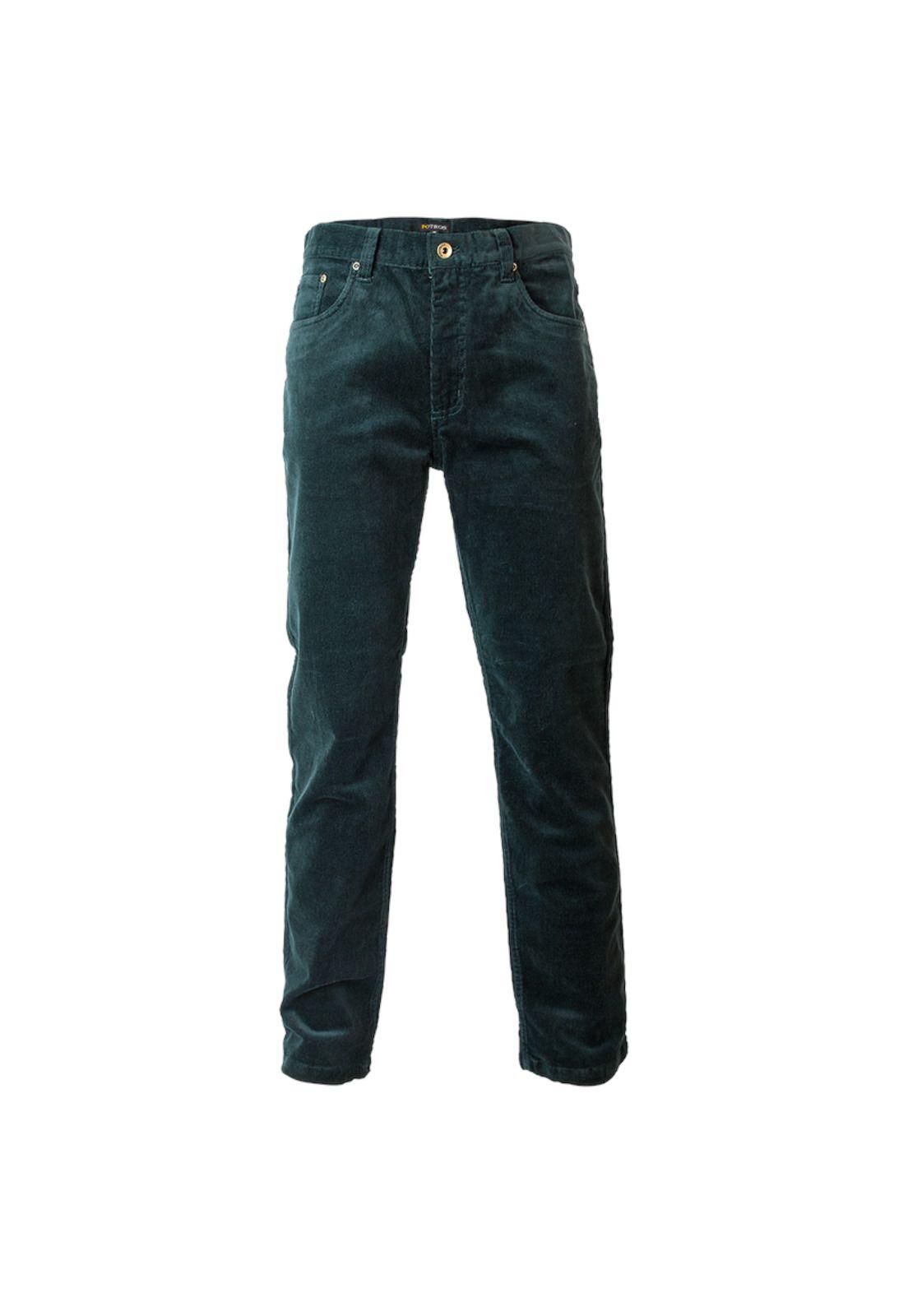 Pantalón Cotelé Spandex Regular Fit-0