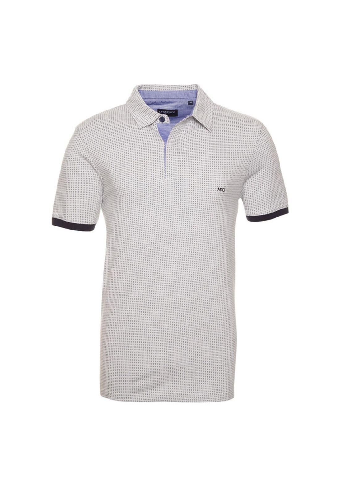 Polera Cuello Camisero Jacquard-0