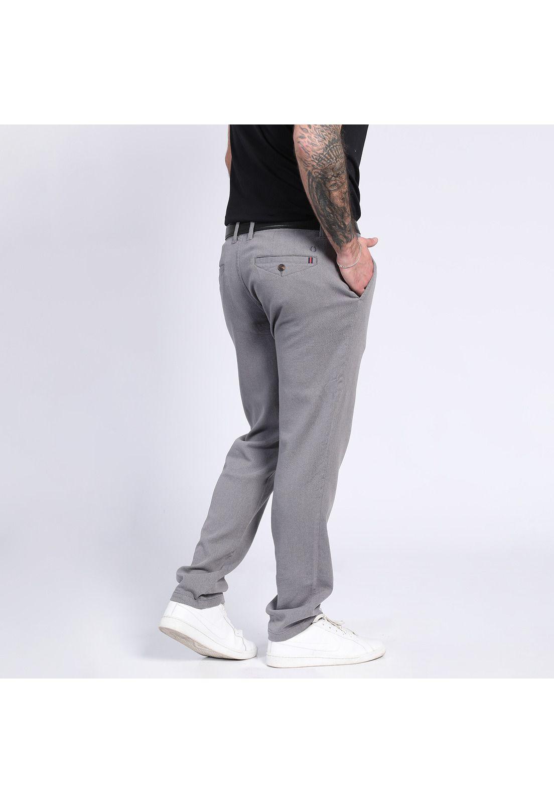 Pantalón Fantasía 5 Bolsillos Gris-1