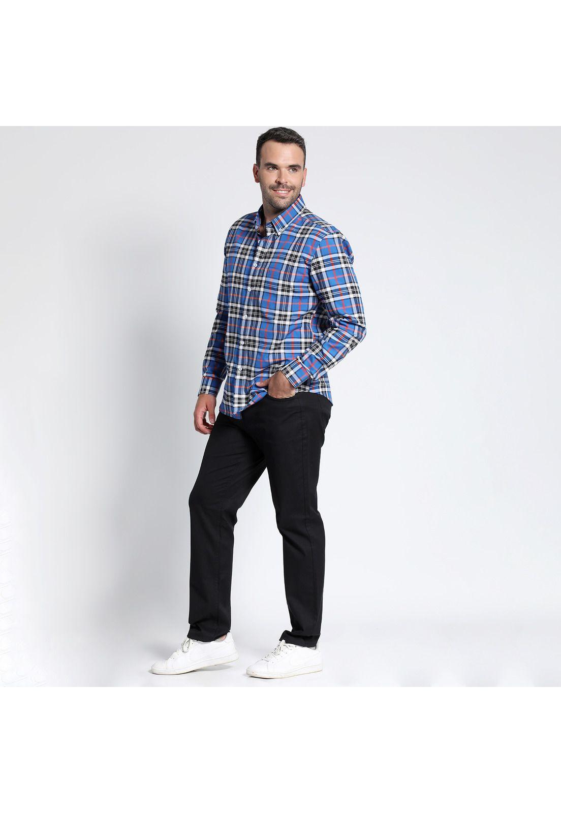 CAMISA OXFORD FANTASIA-1