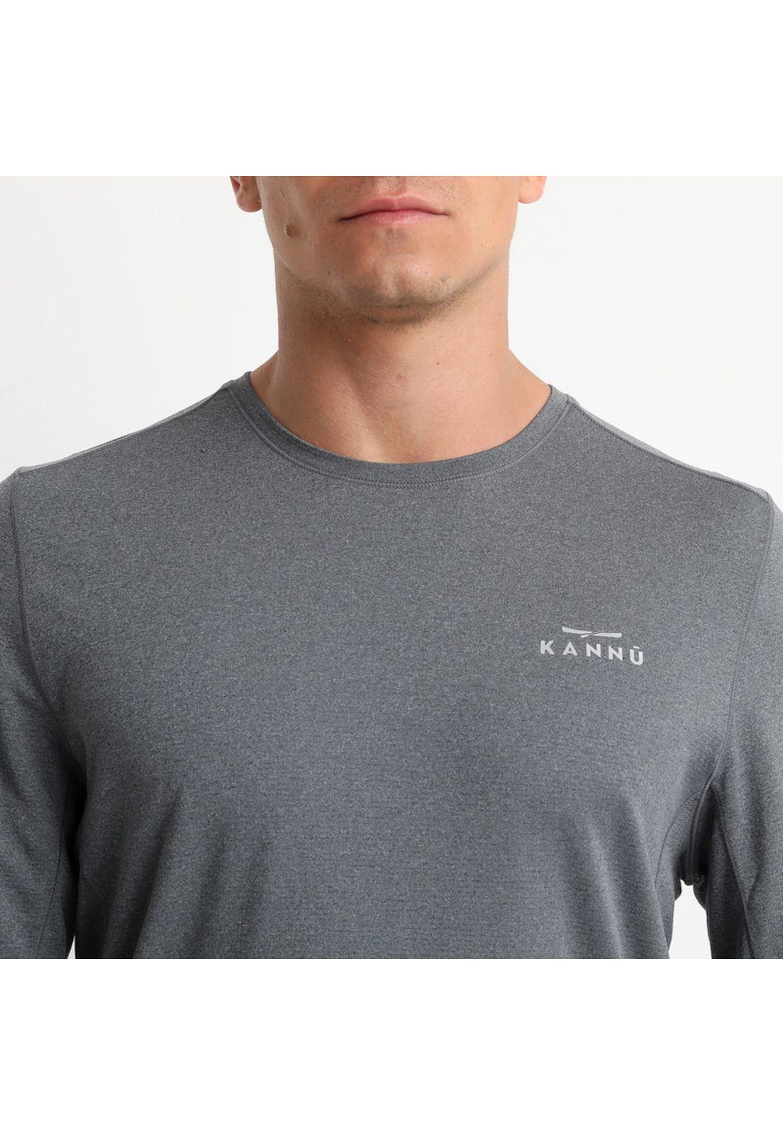 Polera Deportiva Coñaripe Hombre Gris-2