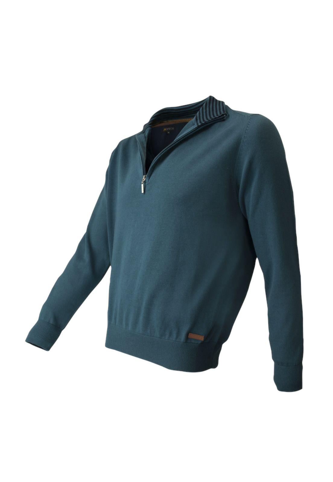 Sweater Half Zipper-1