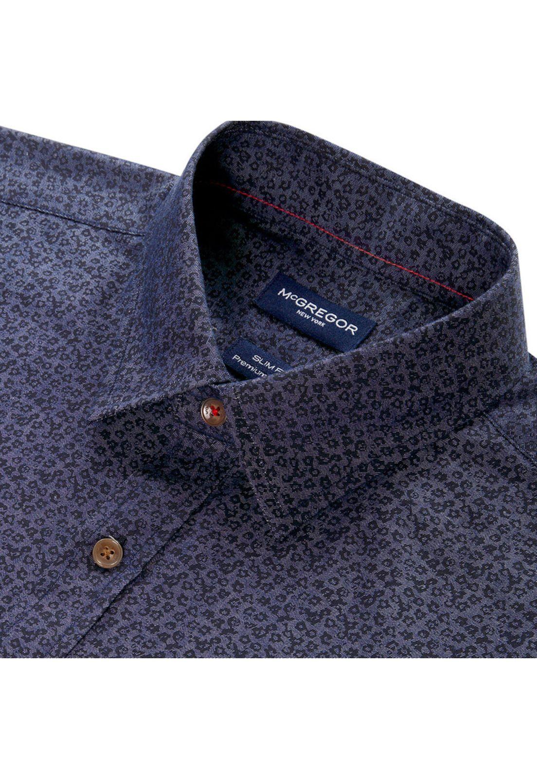 Camisa Índigo Estampada-3