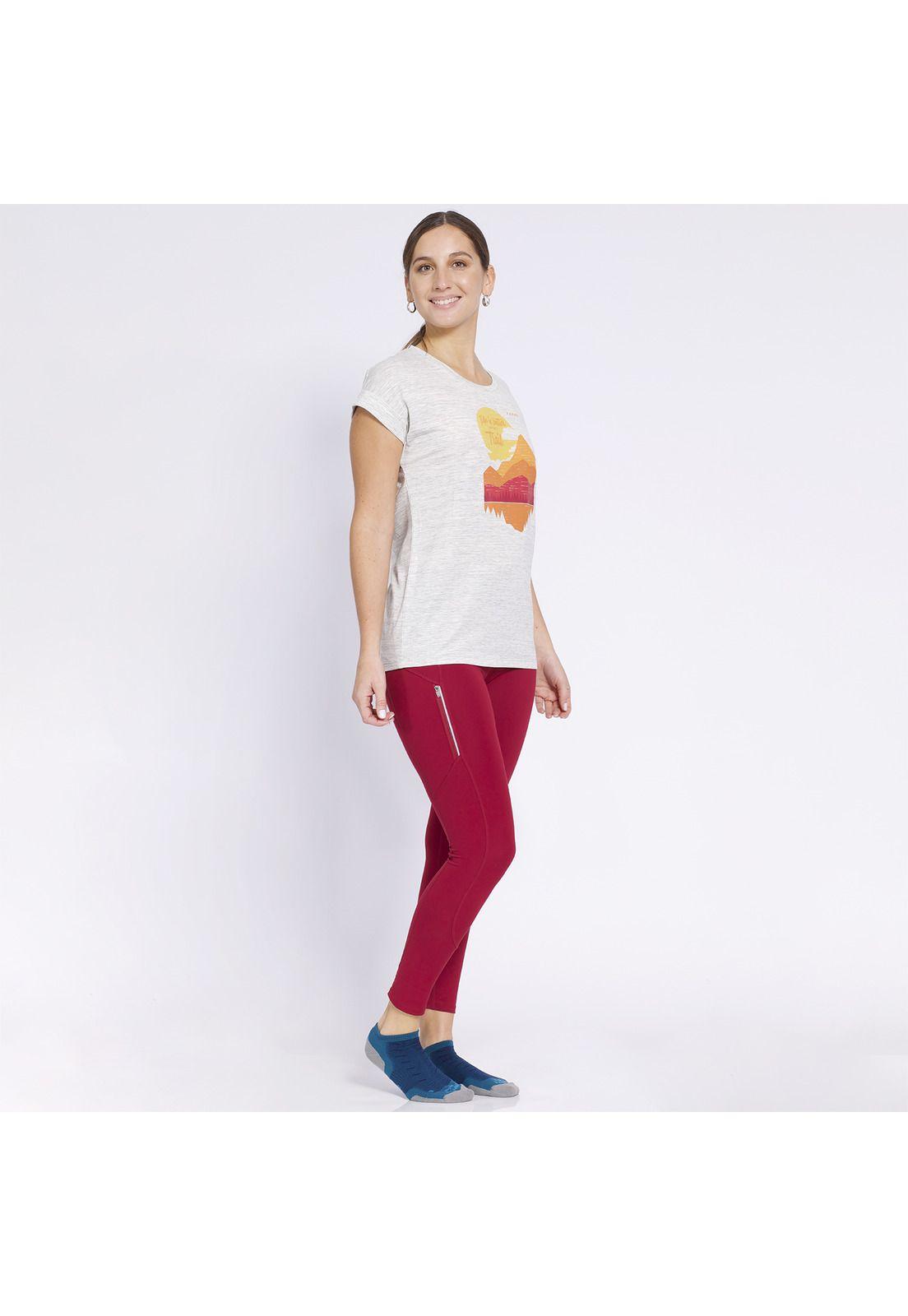 Polera Lifestyle Mujer Gris claro-2