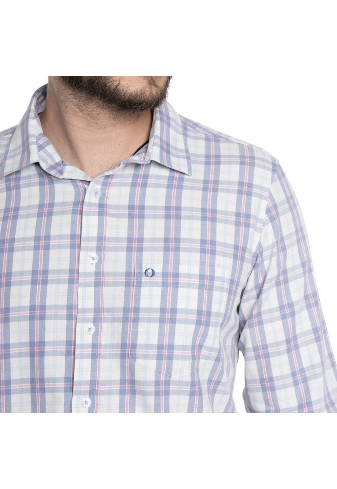 CAMISA HOMBRE CASUAL MANGA LARGA TREVIRA ESCOCESA OVIEDO-2